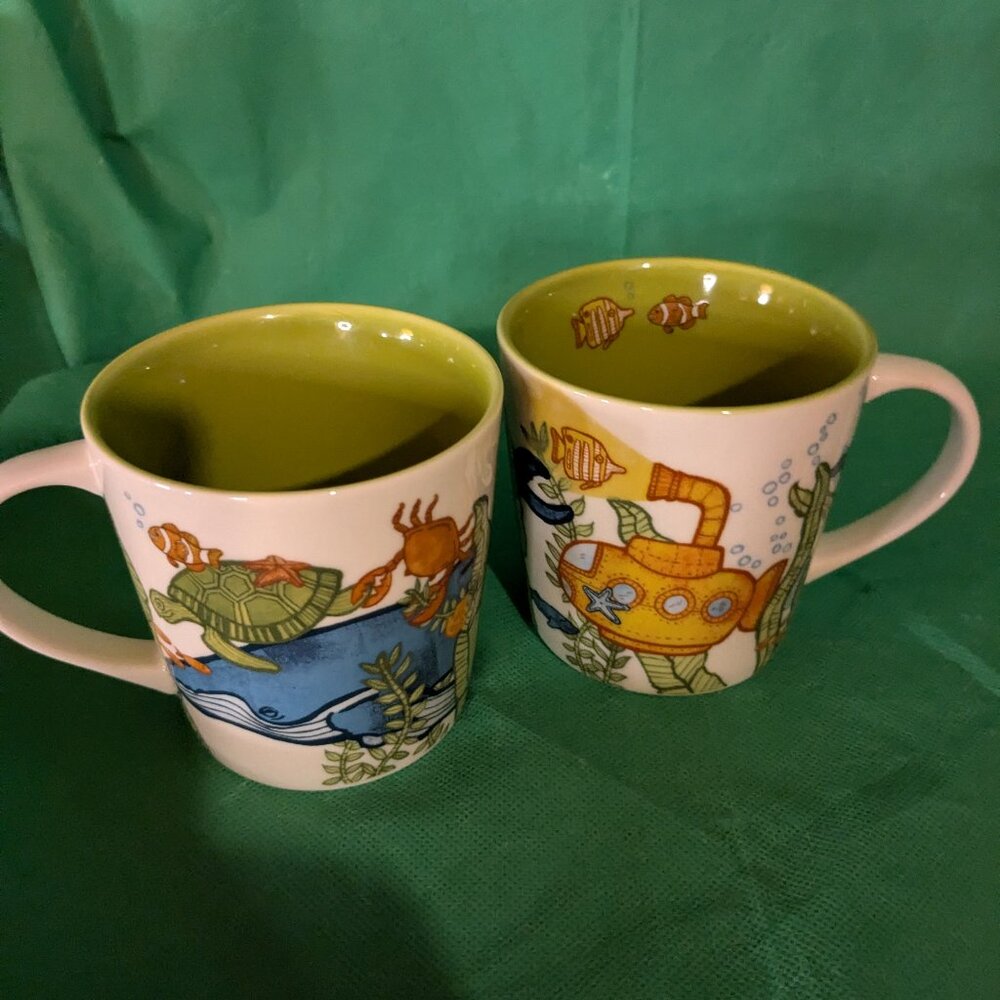Starbucks 'Under the Sea' mugs